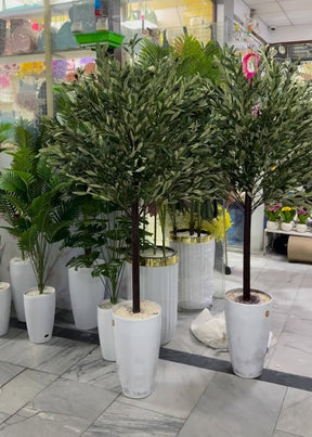 Oliveira Artificial com madeira natural