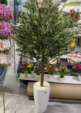 Oliveira Artificial com madeira natural